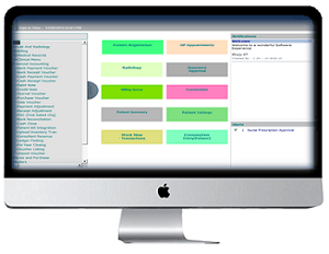 screenshot of Affinity Hospital Information System
